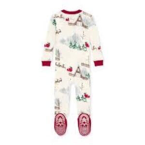 Burt's Bees Baby Holiday Organic Cotton Onesies Pajamas. Size 12 Months 
New!